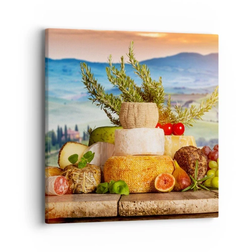 Quadro em tela - Alegria italiana - 40x40 cm