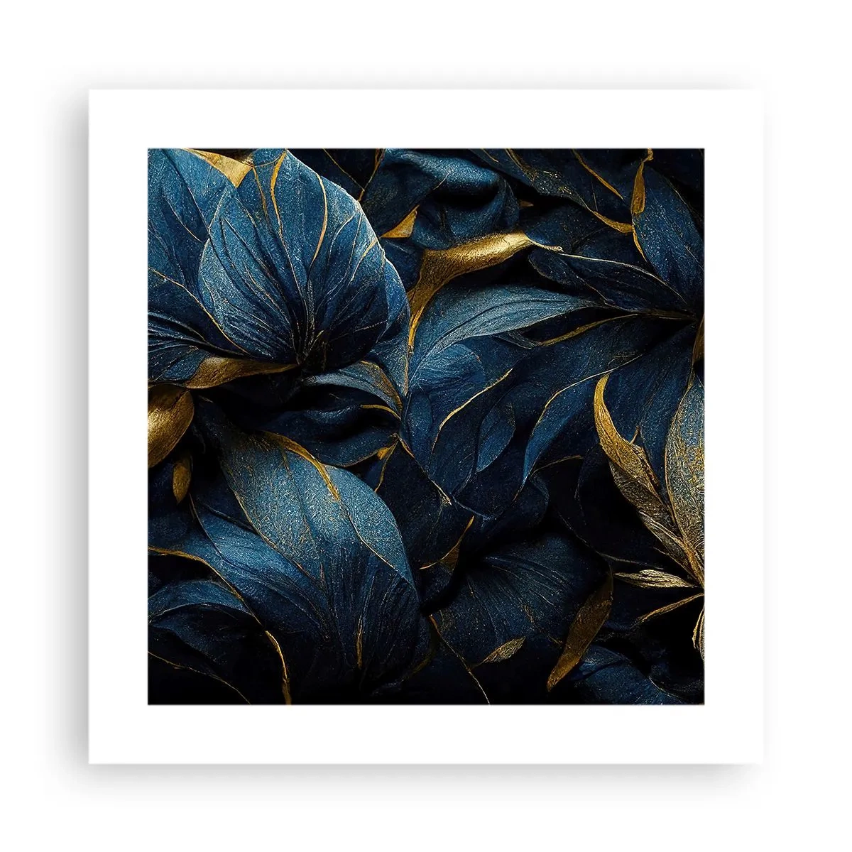 Pôster - Forrado com ouro - 40x40 cm