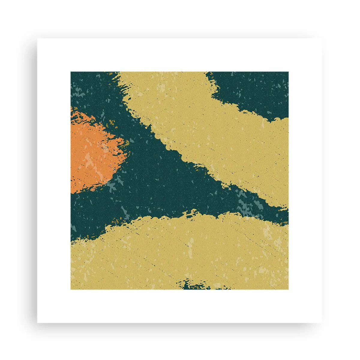 Pôster - Abstração – movimento lento - 30x30 cm