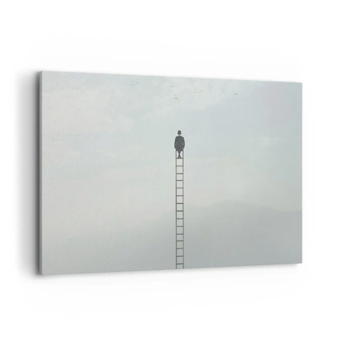 Quadro em tela - Vá além - 100x70 cm