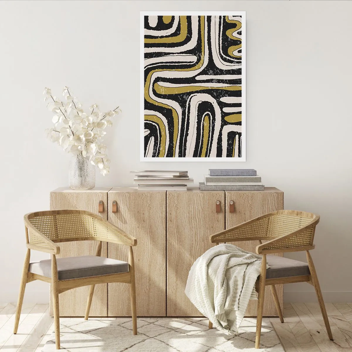 Pôster - Composição: estradas e becos - 50x70 cm