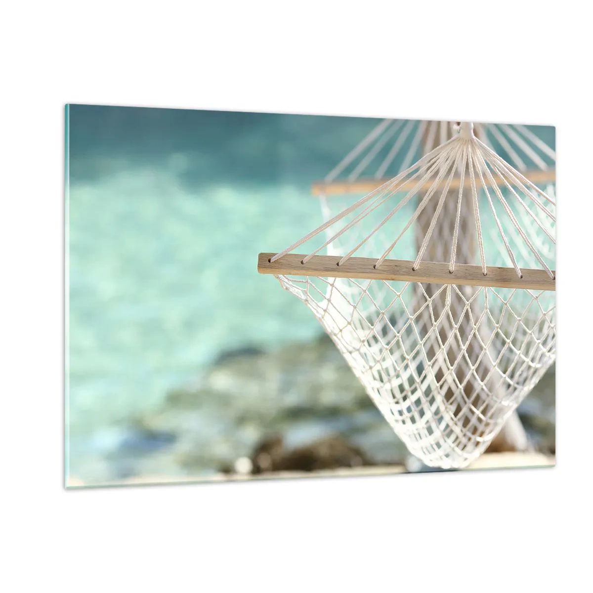 Quadro em vidro - Hora de relaxar - 120x80 cm