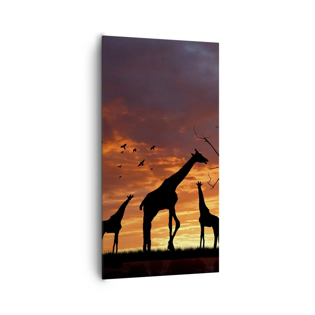 Quadro em tela - Um pequeno jantar com seus entes queridos - 65x120 cm