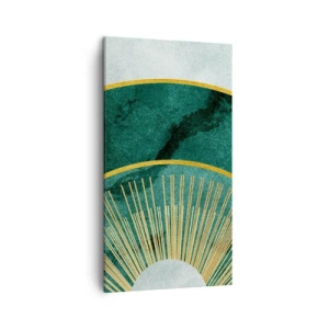 Quadro em tela - Outro sistema solar - 45x80 cm