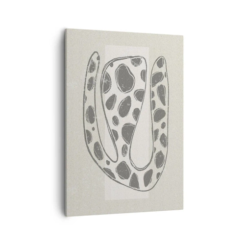 Quadro em tela - Uma criatura estranha - 50x70 cm