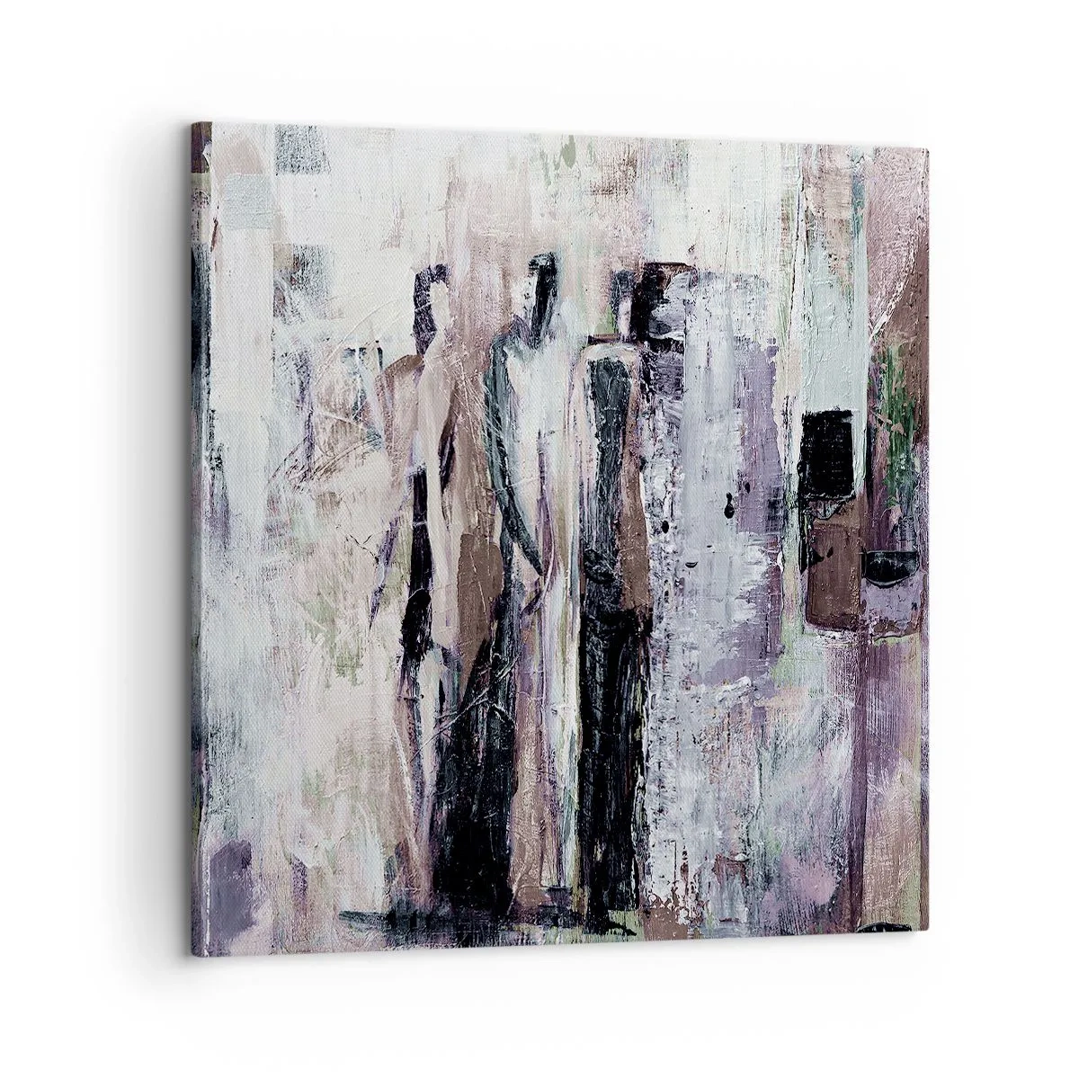 Quadro em tela - Três misteriosos - 60x60 cm