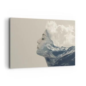 Quadro em tela - A beleza dos elementos da natureza - 120x80 cm