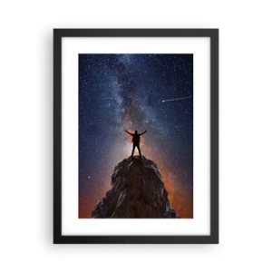 Pôster com moldura preta - A força está comigo! - 30x40 cm