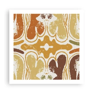 Pôster - Abstração sentimental - 60x60 cm