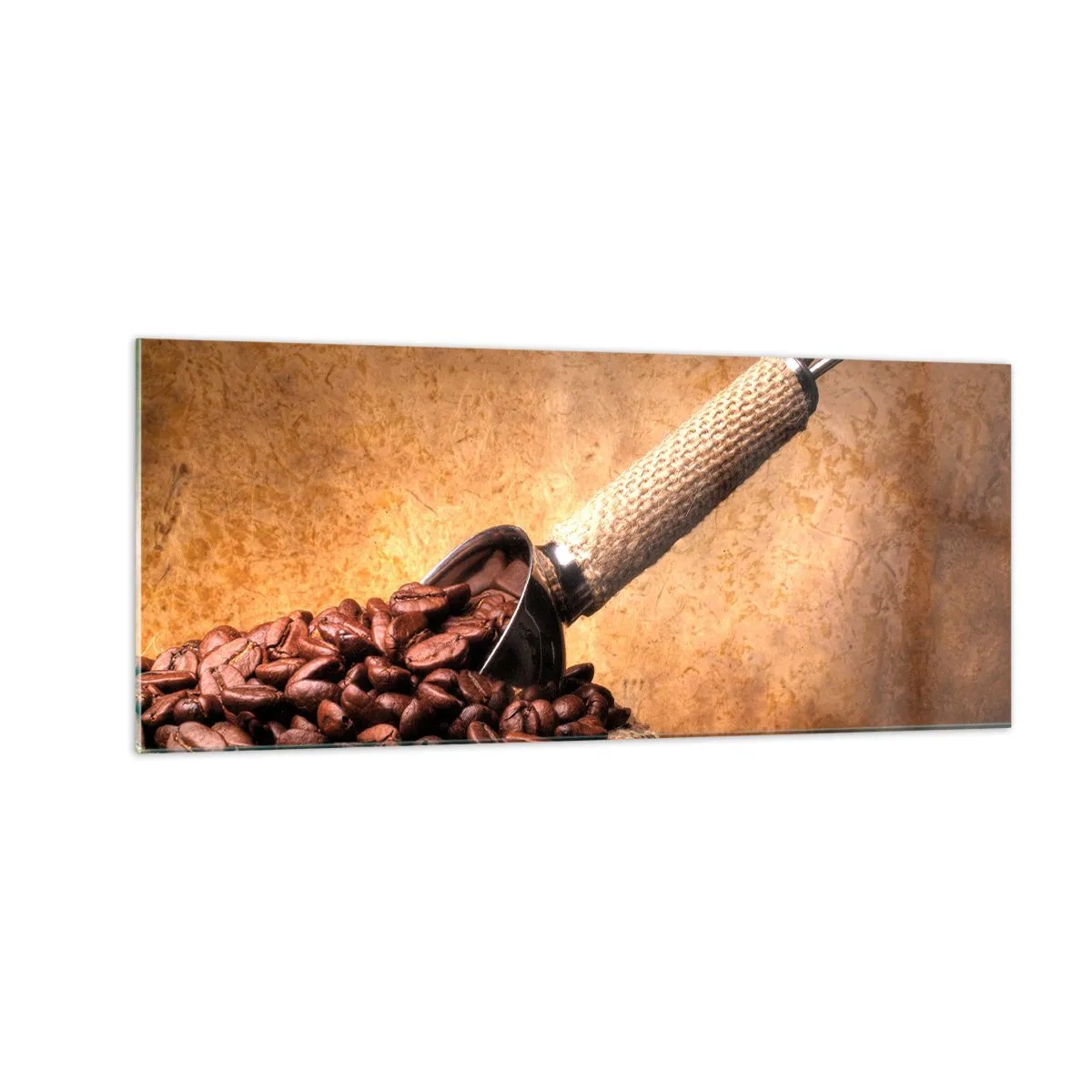 Quadro em vidro - Na fonte do sabor - 100x40 cm