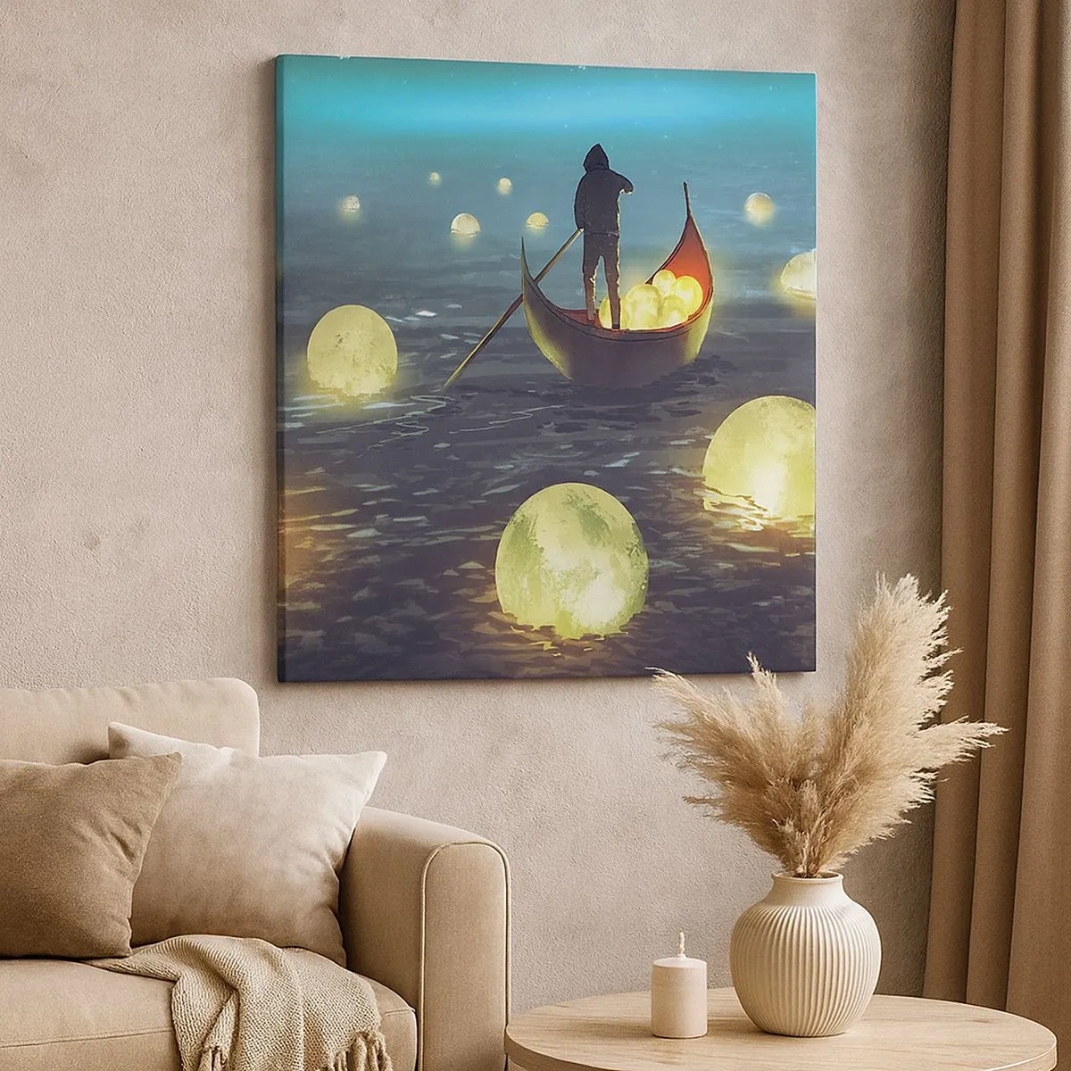 Quadro em tela - Coisas com as quais os filósofos nunca sonharam - 30x30 cm