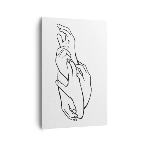 Quadro em tela - Bom toque - 80x120 cm