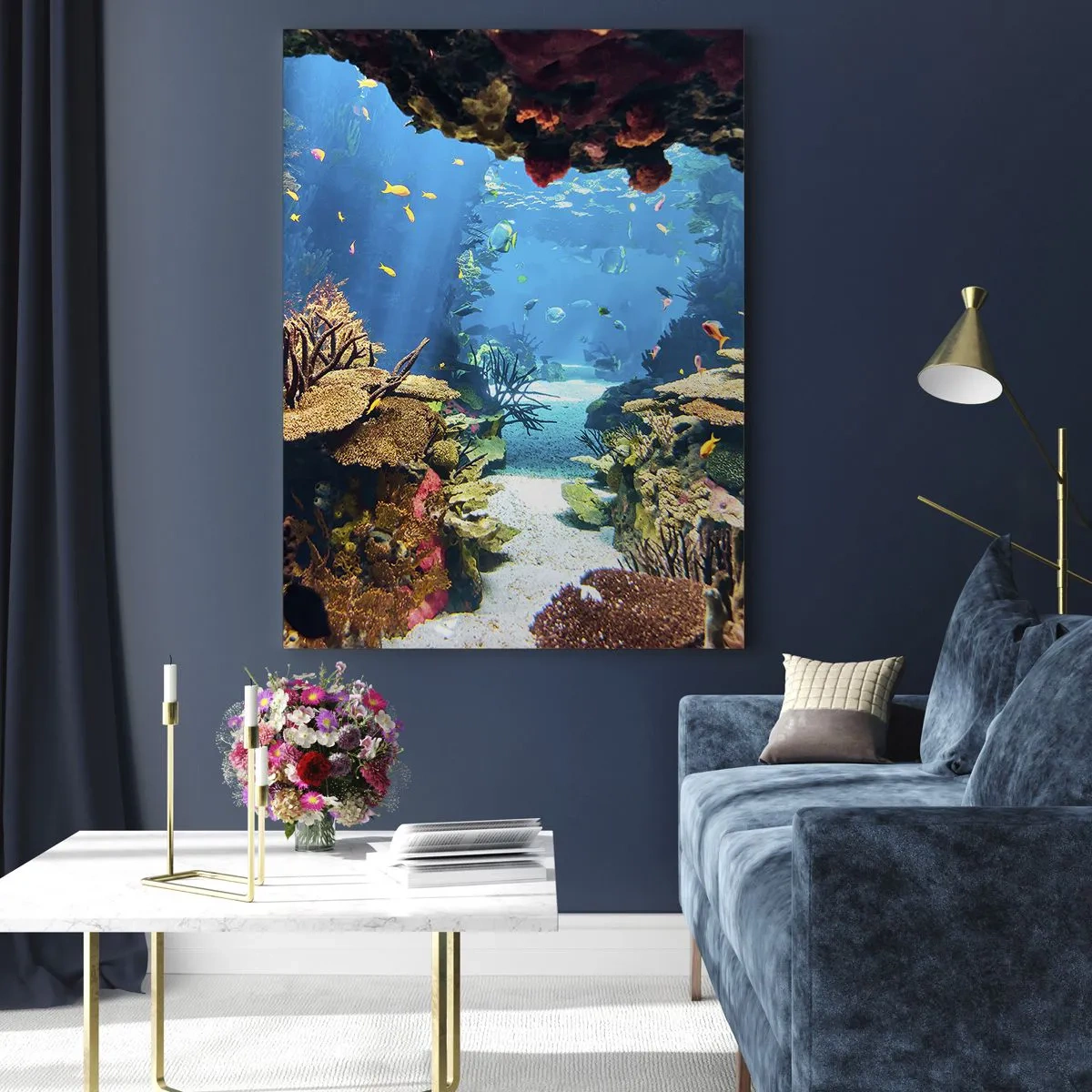Quadro em vidro - Mais belo que um sonho - 50x70 cm