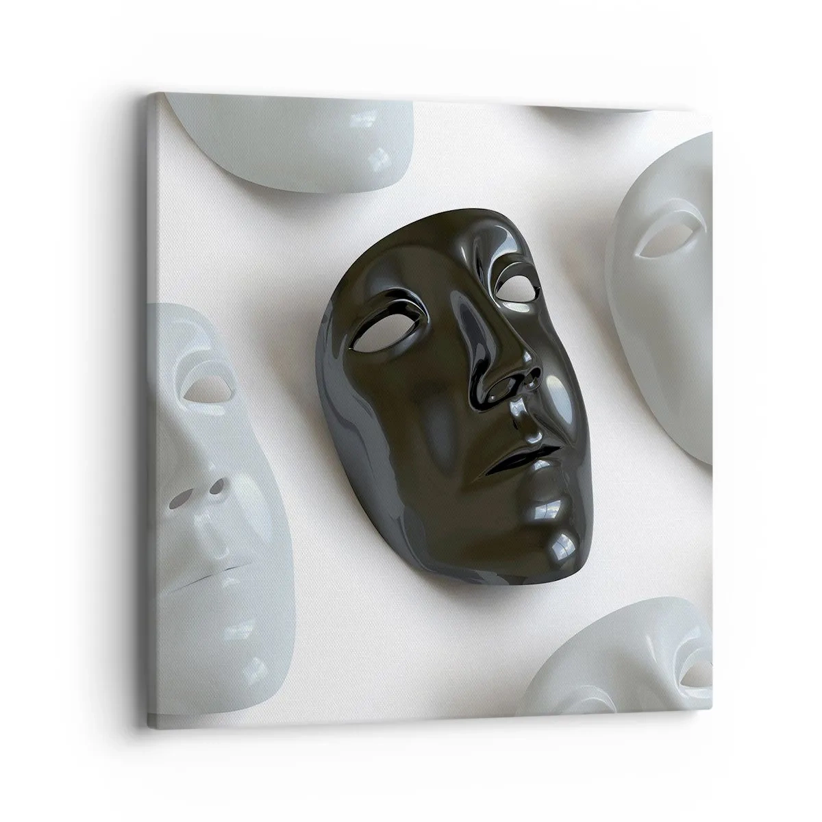 Quadro em tela - Como se destacar? - 40x40 cm