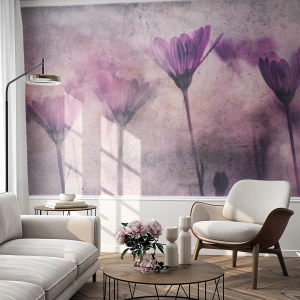 Papel de Parede Premium Sand - Sonho de flores - Flores, Pedaço, Jardim - 500x350 cm