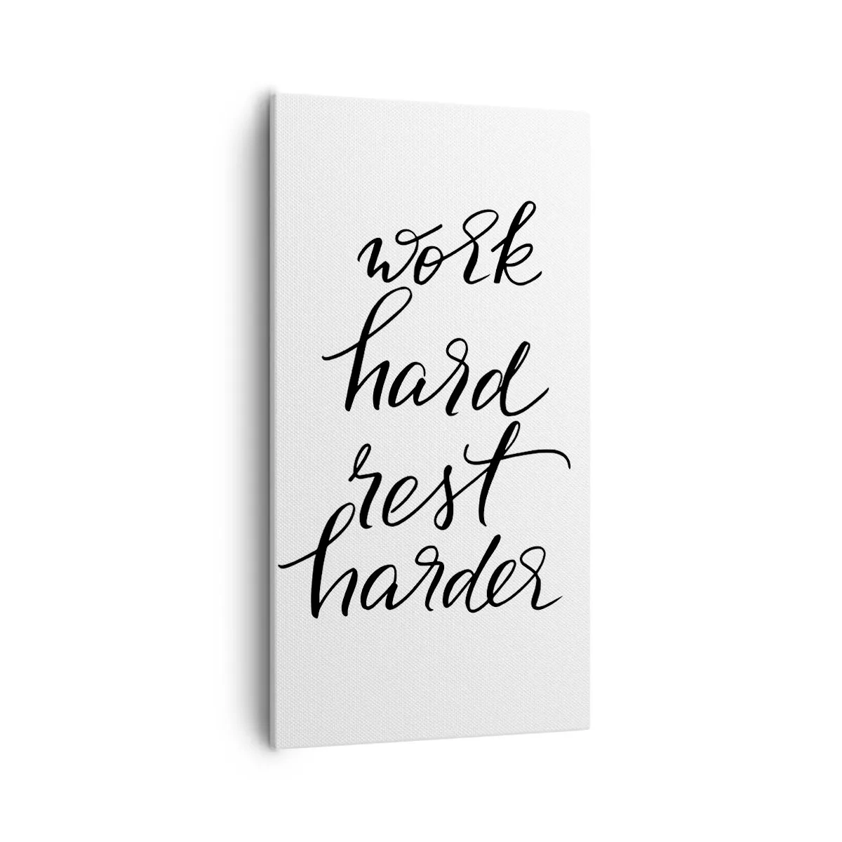 Quadro em tela - Equilíbrio da vida - 55x100 cm