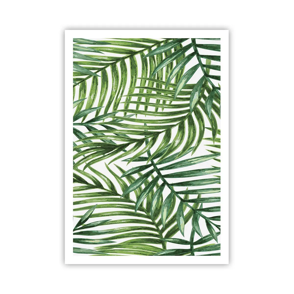 Pôster - Sob as folhas verdes - 70x100 cm