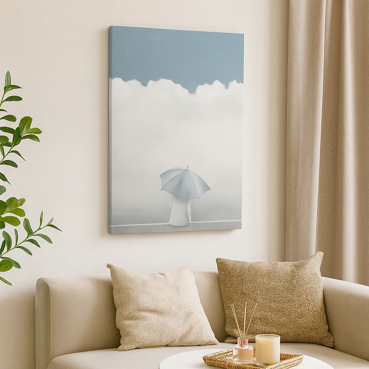 Quadro em tela - No limite da realidade e dos sonhos - 50x70 cm