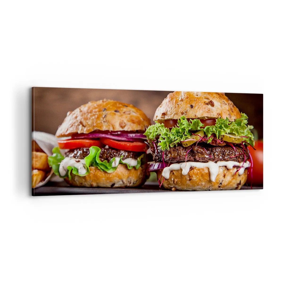 Quadro em tela - Sonho americano - 100x40 cm