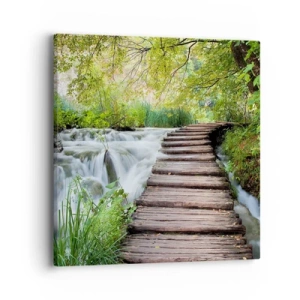 Quadro em tela - As aparências enganam - 40x40 cm