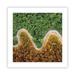 Pôster - Fronteiras e descobertas - 40x40 cm