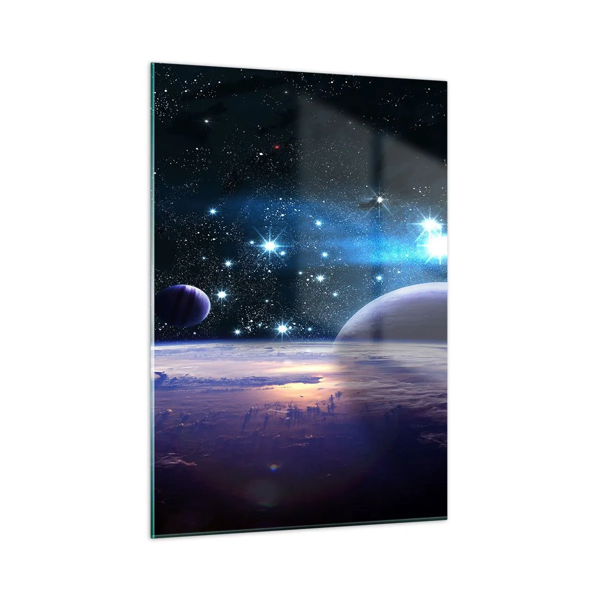 Quadro em vidro - Ainda sozinhos? - 50x70 cm
