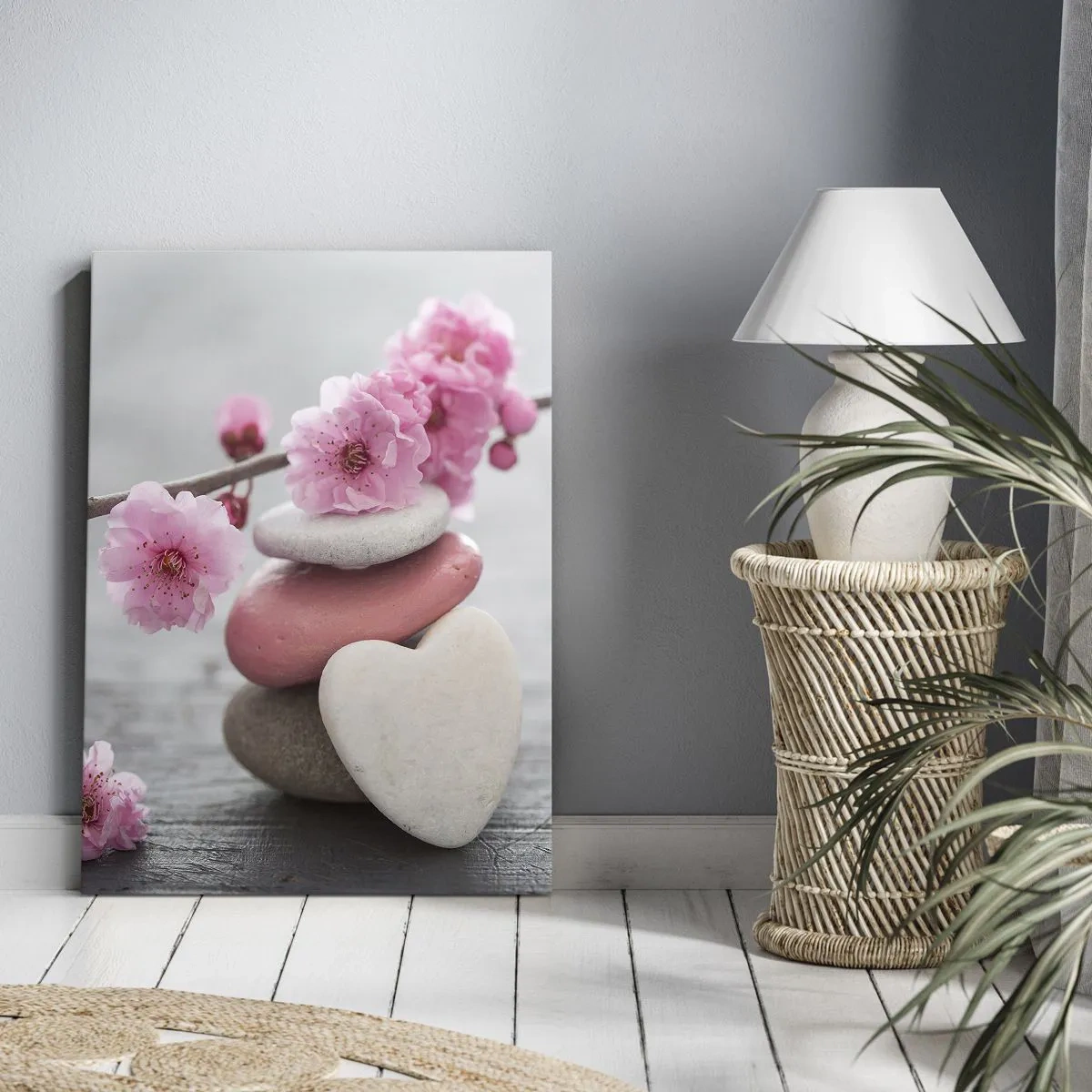 Quadro em tela - Flor de cerejeira - 50x70 cm