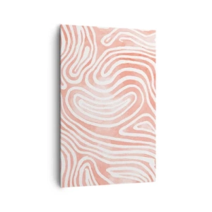 Quadro em tela - No labirinto de corais - 80x120 cm