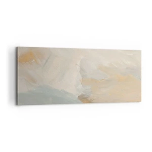 Quadro em tela - Abstração – a terra da gentileza - 100x40 cm