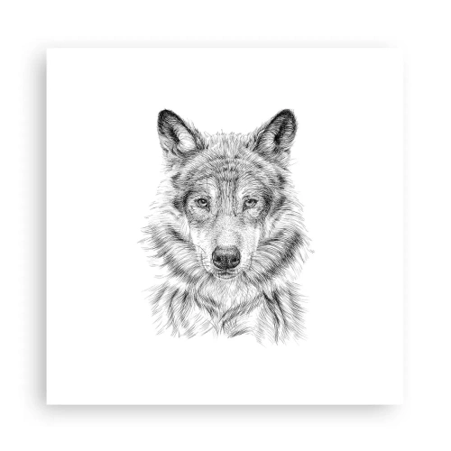 Pôster - Um líder nato - 30x30 cm