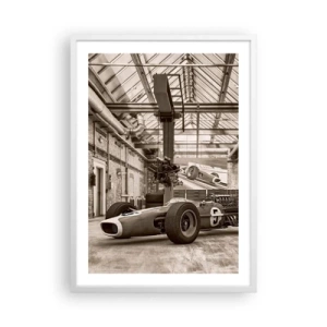 Pôster em moldura branca - O descanso do vencedor - 50x70 cm