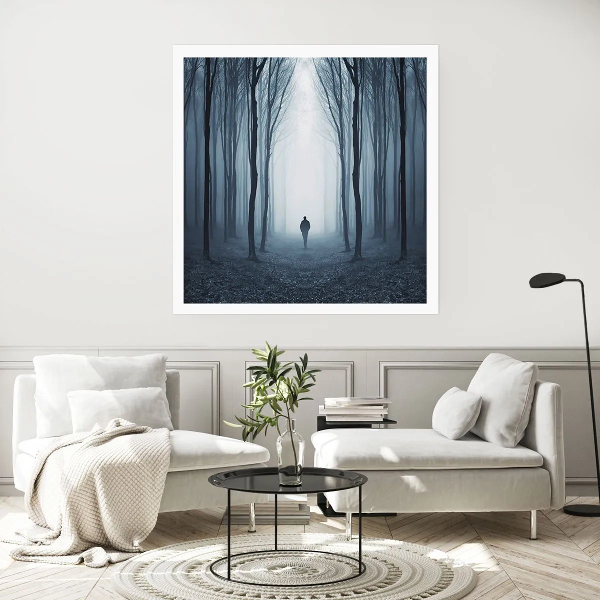 Pôster - Tudo simples e claro - 30x30 cm