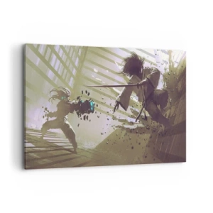 Quadro em tela - Você também pode ser um samurai - 100x70 cm