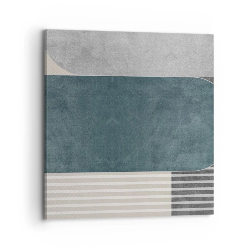 Quadro em tela - Composição ao nível - 70x70 cm