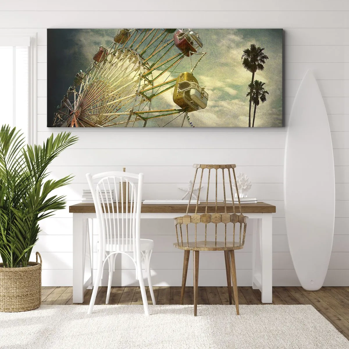 Quadro em tela - Será divertido… - 140x50 cm
