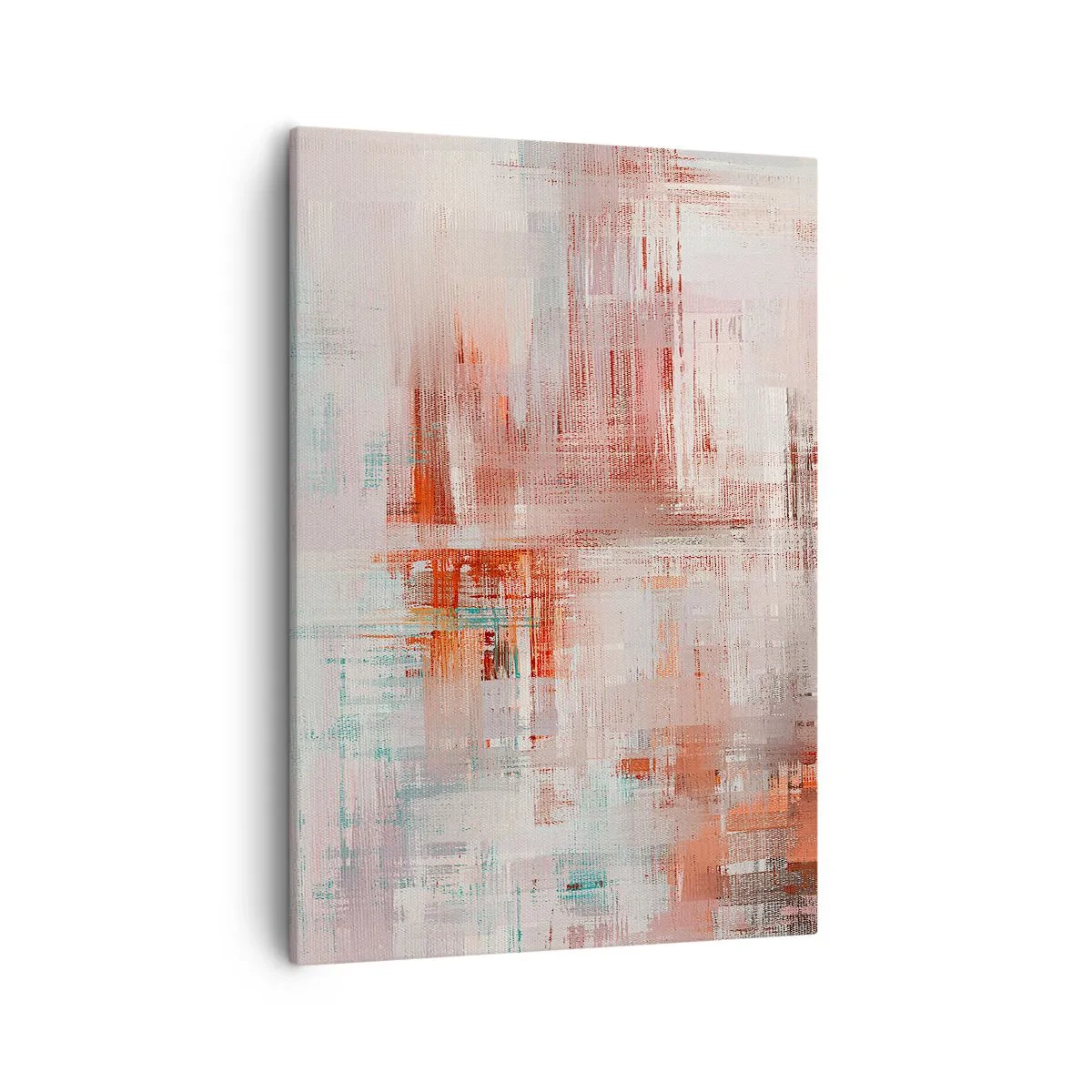 Quadro em tela - Nebuloso. Mas rosa - 50x70 cm
