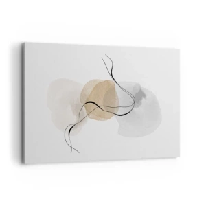 Quadro em tela - Contas ao vento - 100x70 cm