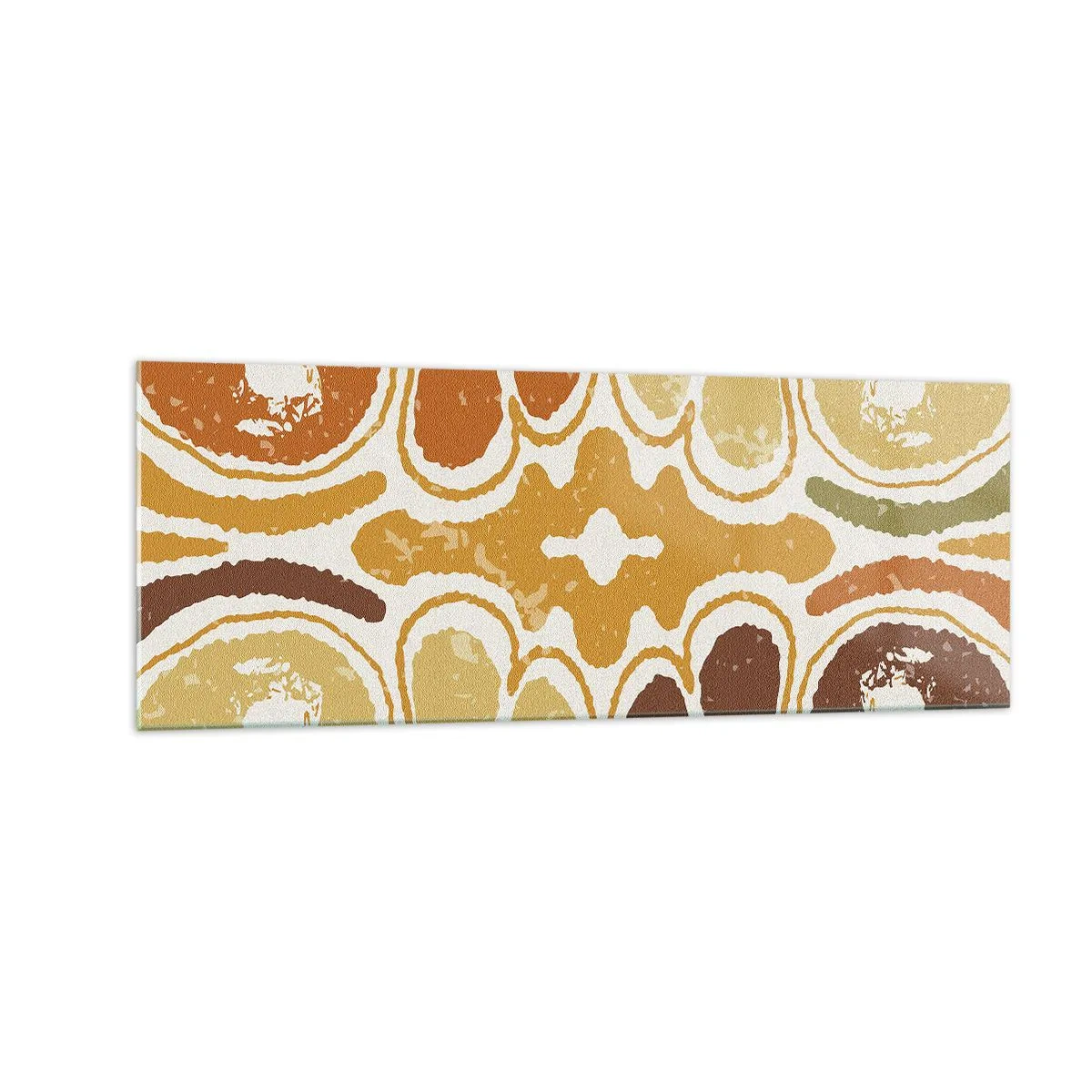 Quadro em vidro - Abstração sentimental - 140x50 cm