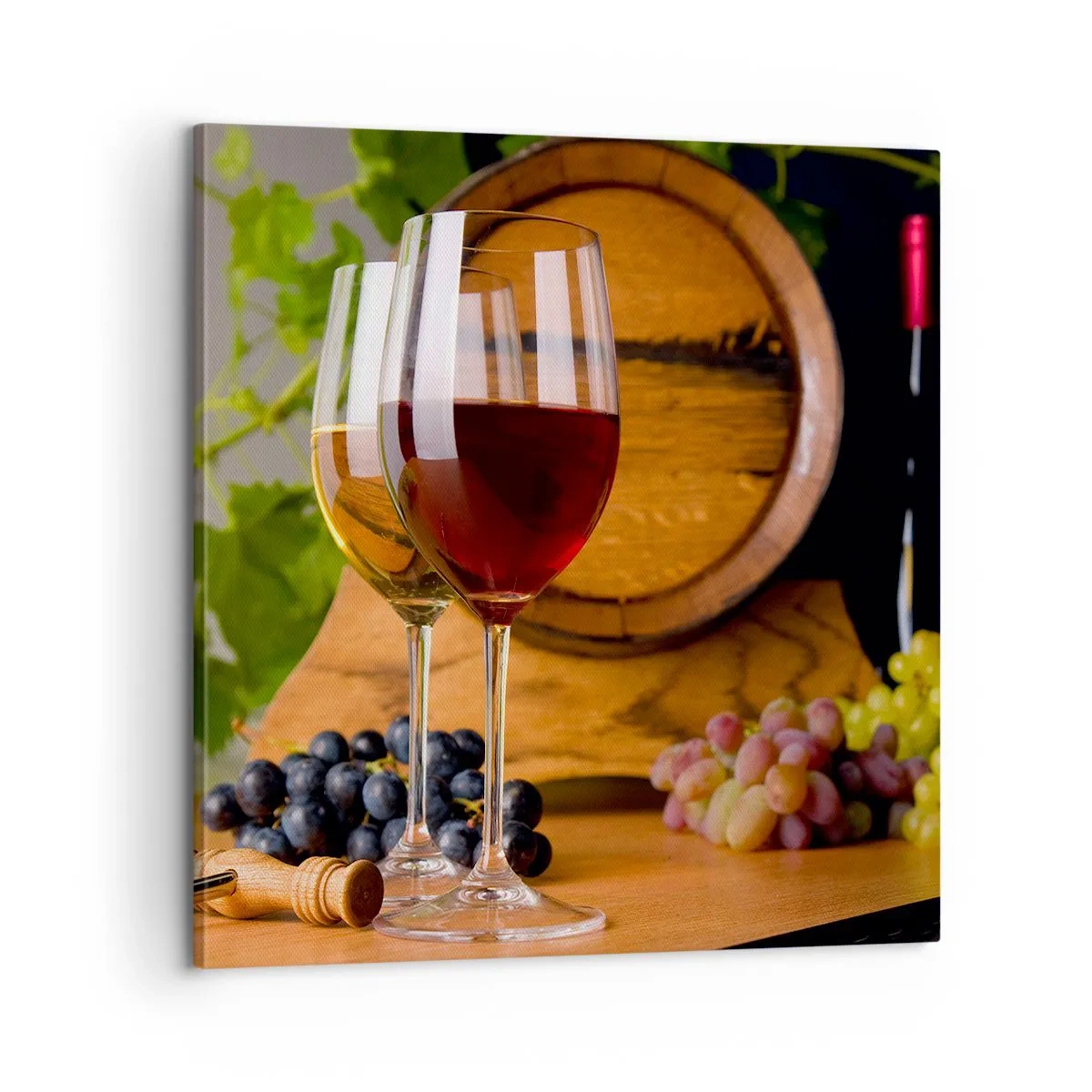 Quadro em tela - Como com os antigos mestres - 60x60 cm