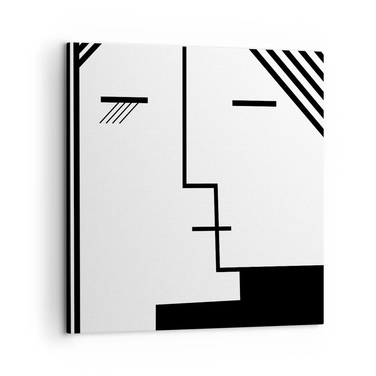 Quadro em tela - Apenas um beijo - 50x50 cm