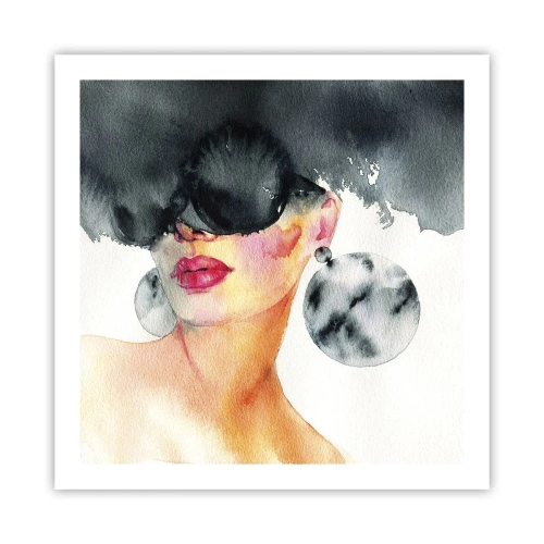 Pôster - O segredo da elegância - 60x60 cm