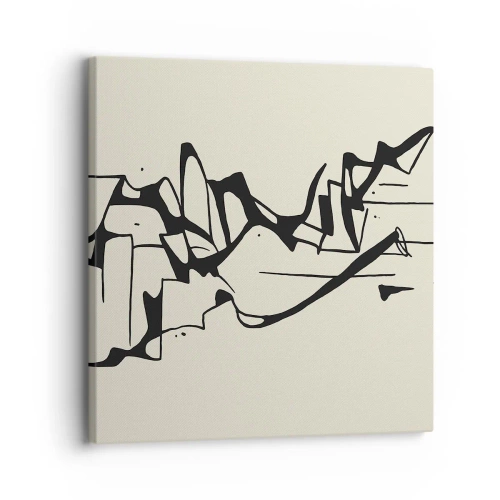 Quadro em tela - Talvez uma paisagem - 30x30 cm