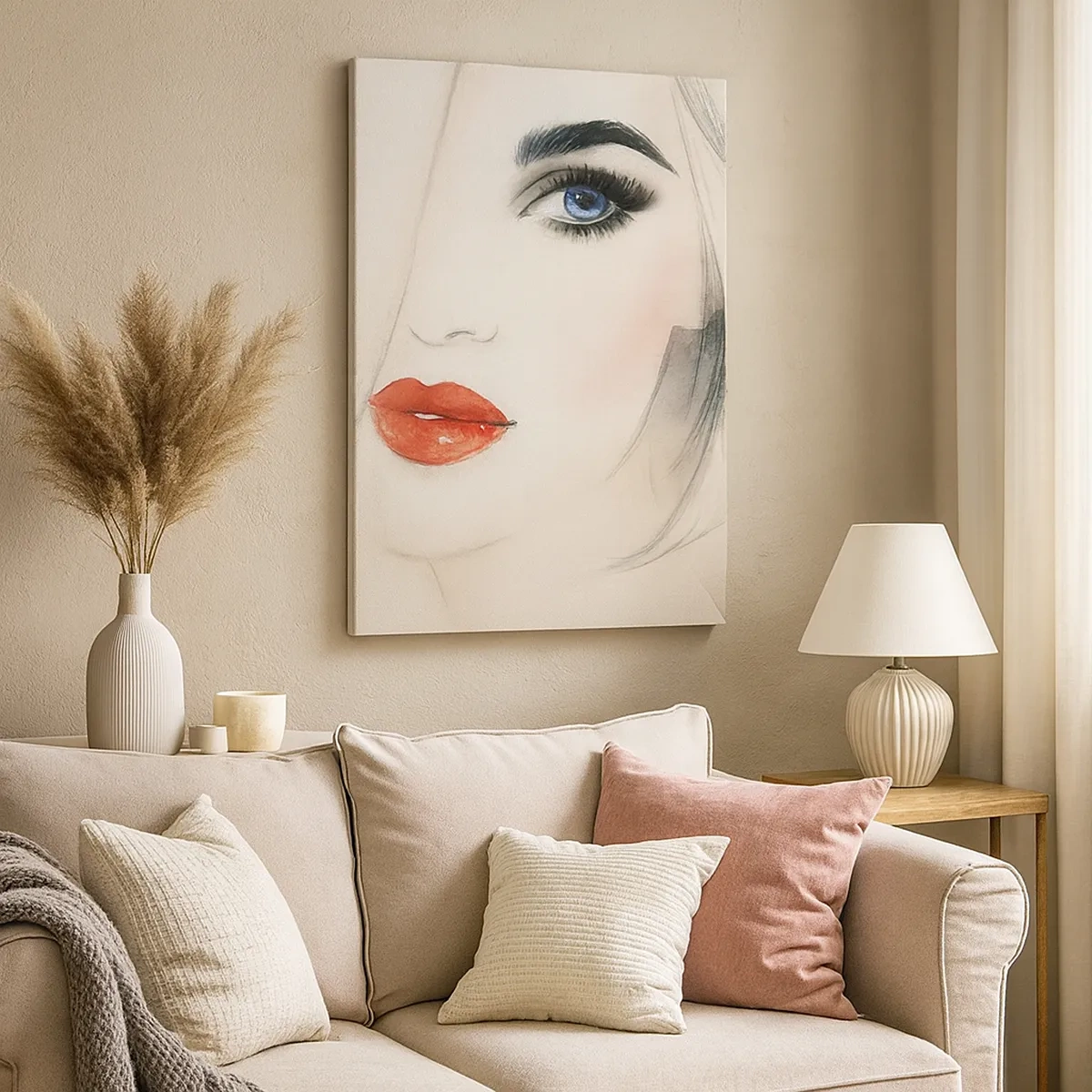 Quadro em tela - Hipnotiza e intoxica - 50x70 cm