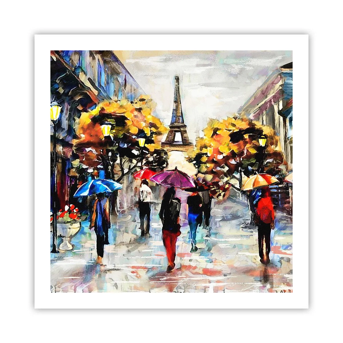 Pôster - Especialmente bonita no outono - 60x60 cm