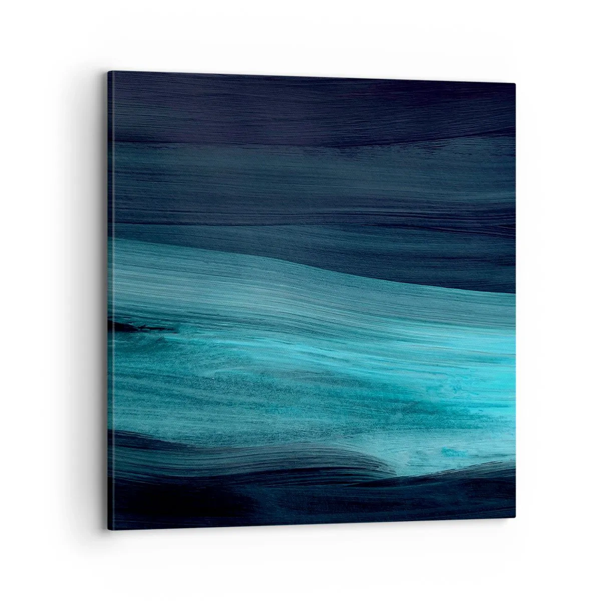 Quadro em tela - Vá com o fluxo - 70x70 cm