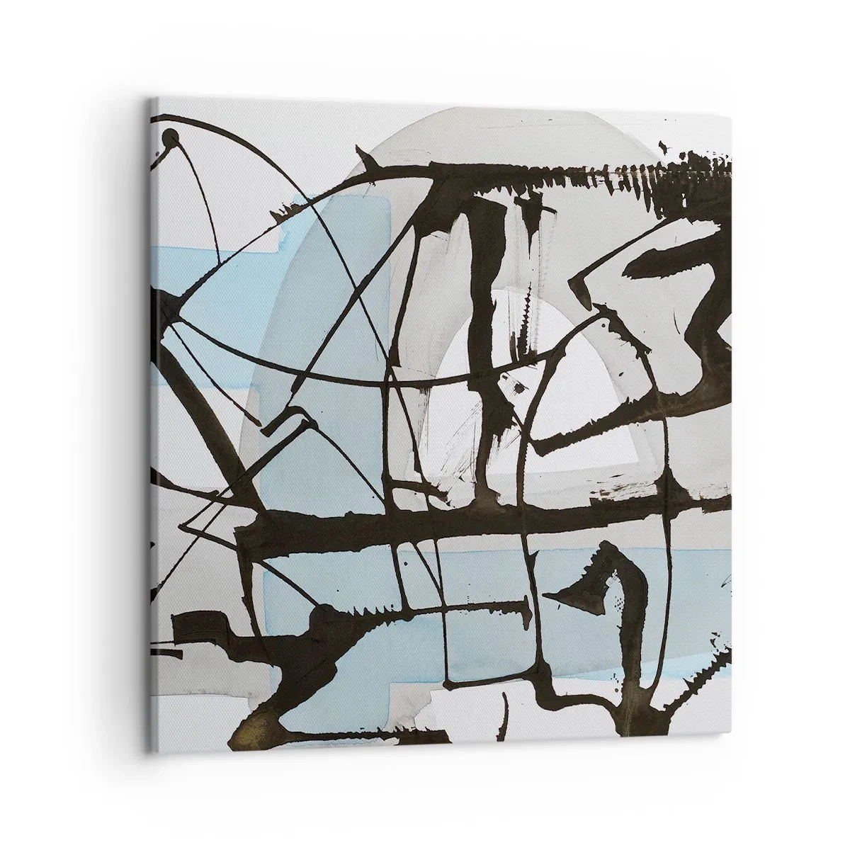 Quadro em tela - Azul mesmo assim - 50x50 cm