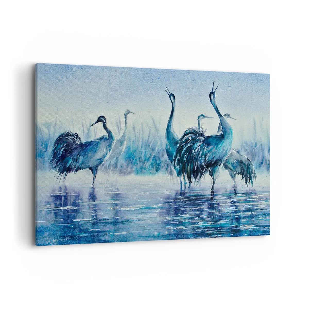 Quadro em tela - Reunião matinal - 120x80 cm