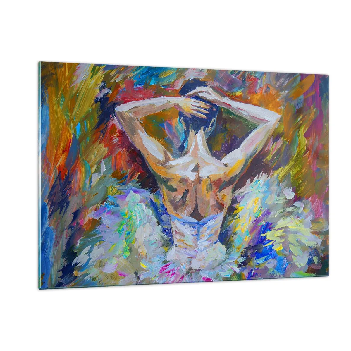 Quadro em vidro - Pode ser qualquer coisa - 120x80 cm