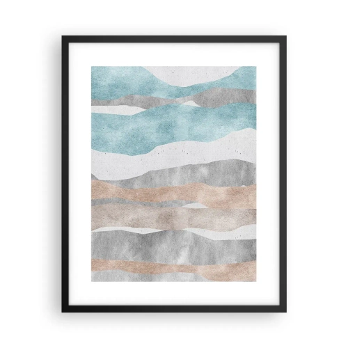 Pôster com moldura preta - Um estudo de proximidade - 40x50 cm