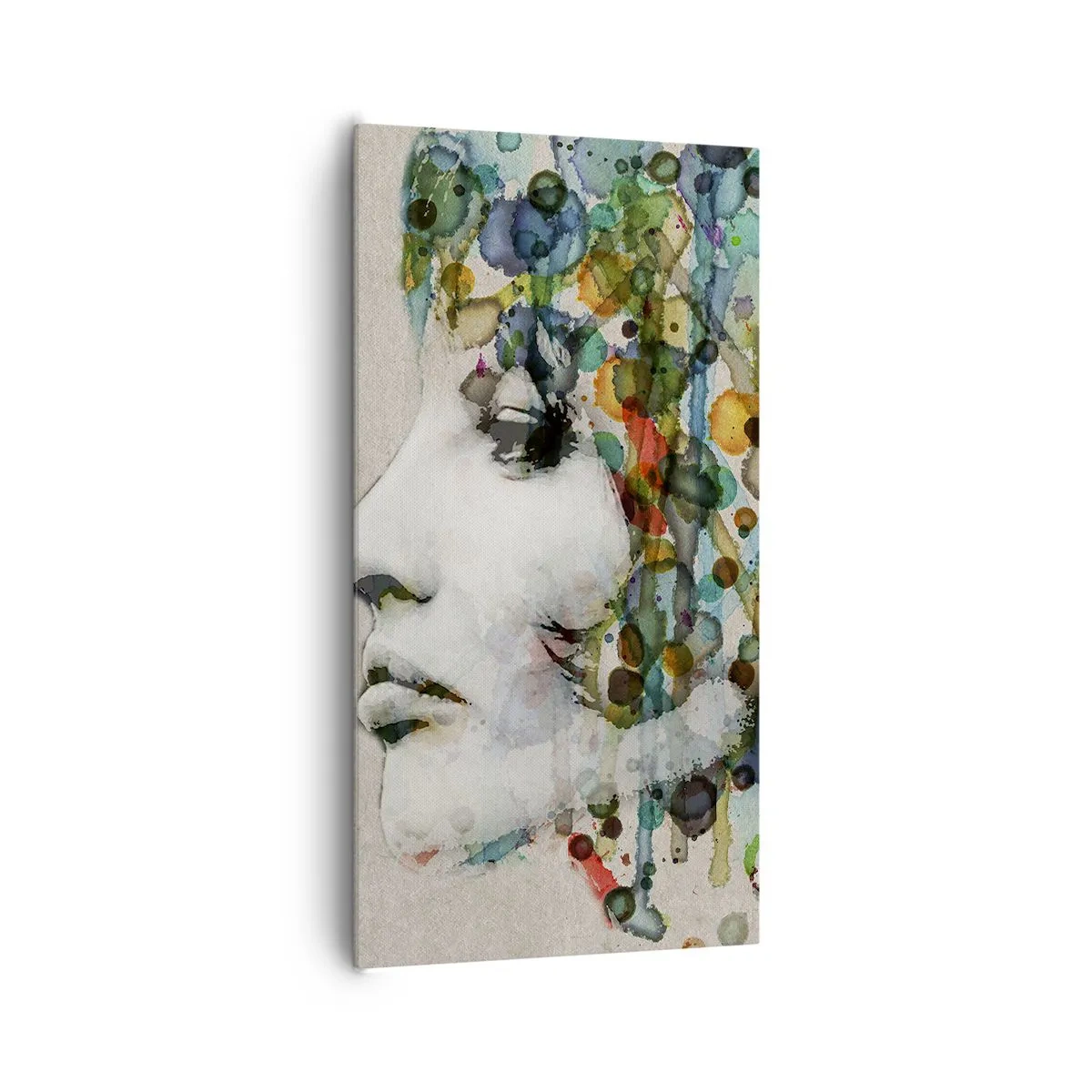 Quadro em tela - Emergida das cinzas - 65x120 cm